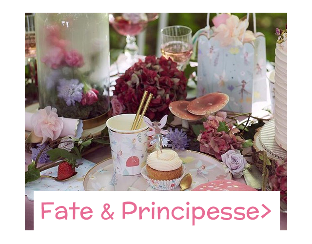 festa a tema fate e principesse